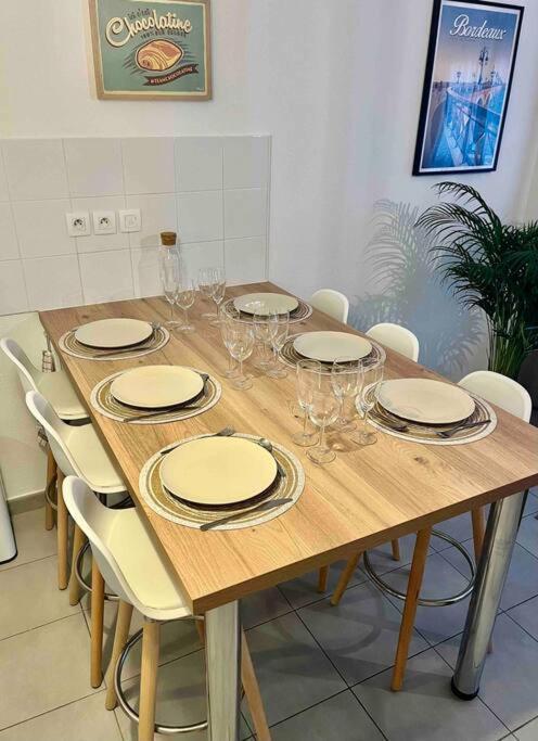Appart Cosy 6 Personnes Floirac  Esterno foto